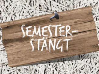 Semesterstängt!